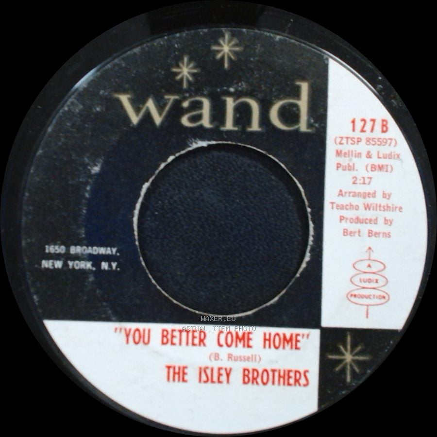 The Isley Brothers - You Better Come Home / "Twistin' With Linda" side A