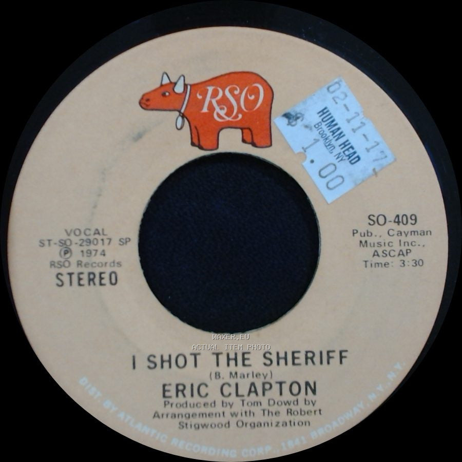 Eric Clapton - I Shot The Sheriff / Give Me Strength side A