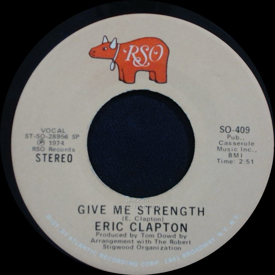 Eric Clapton - I Shot The Sheriff / Give Me Strength side B