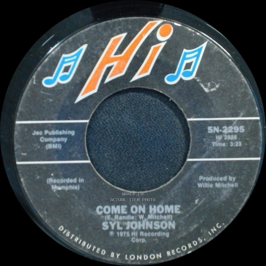 Syl Johnson - Come On Home / I Only Have Love side A