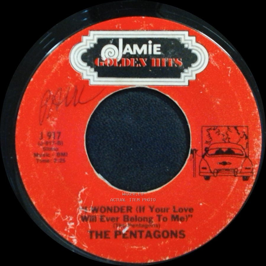 The Pentagons / Mercy - Wonder (If Your Love Will Ever Belong To Me) / Love (Can Make You Happy) side A