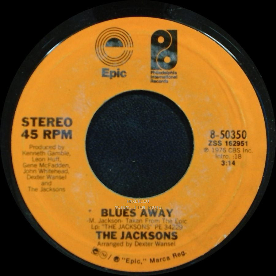 The Jacksons - Blues Away / Show You The Way To Go side A