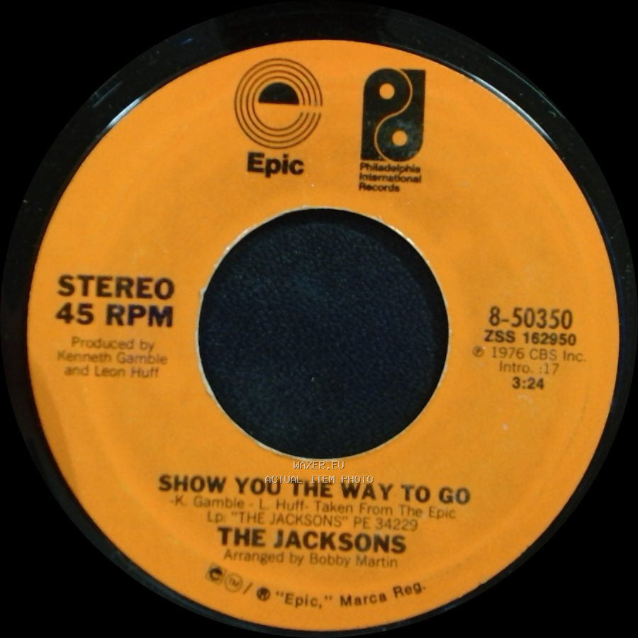 The Jacksons - Blues Away / Show You The Way To Go side B