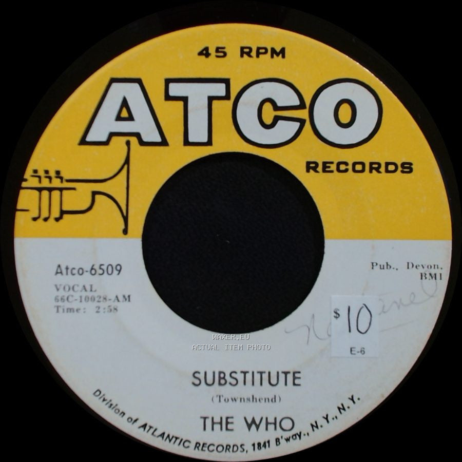The Who - Substitute / Waltz For A Pig side A