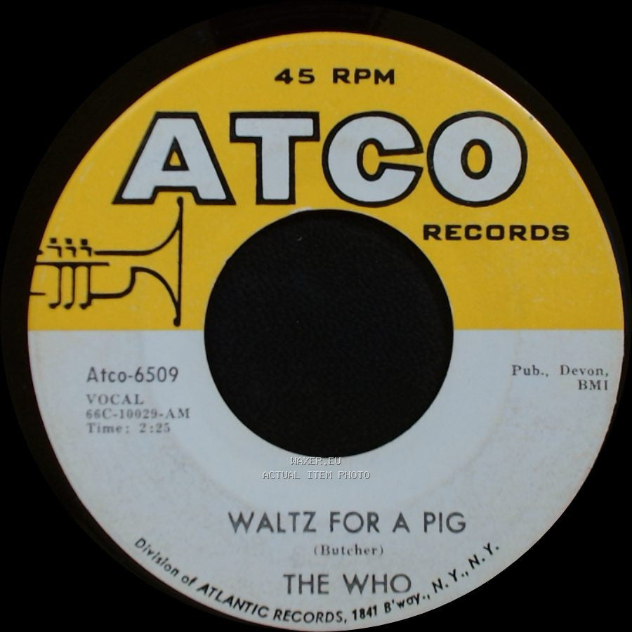 The Who - Substitute / Waltz For A Pig side B