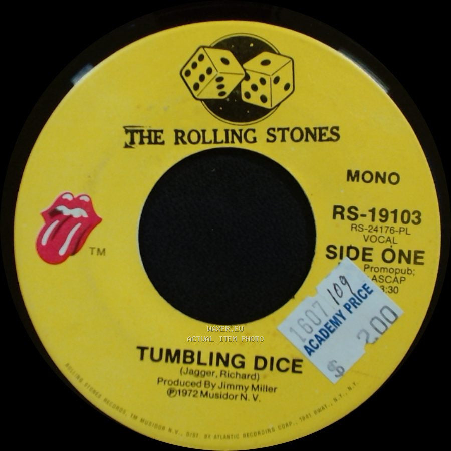 The Rolling Stones - Tumbling Dice / Sweet Black Angel side A
