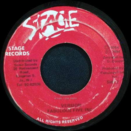 Eric Donaldson - Proud To Be Jamaican / Unknown Title B side B