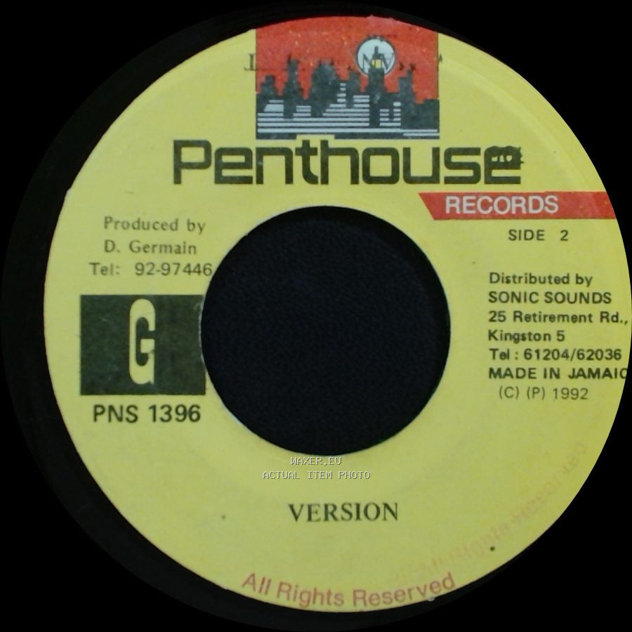 Tony Rebel - Chatty Chatty / Version side B