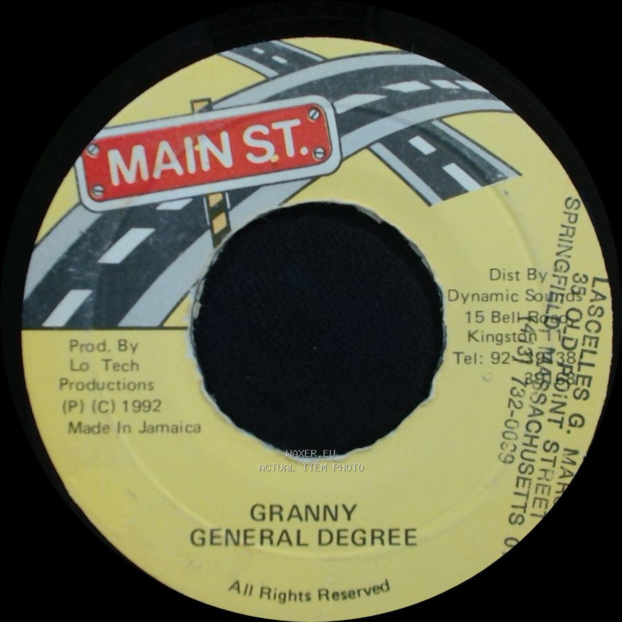 General Degree - Granny / Unknown Title B side A
