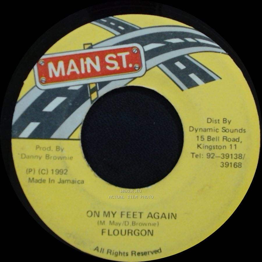 Flourgon / Danny Brownie - On My Feet Again / The Gum side A