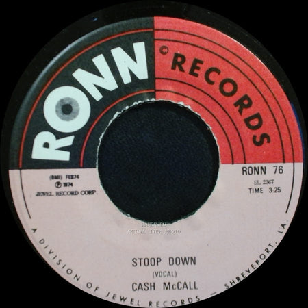 Cash Mccall - Stoop Down (Instrumental) / Stoop Down side B