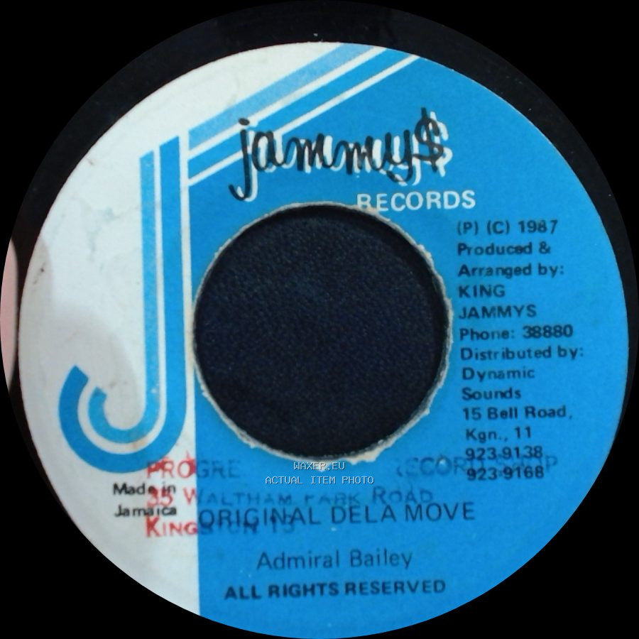 Admiral Bailey - Version / Original Dela Move side B
