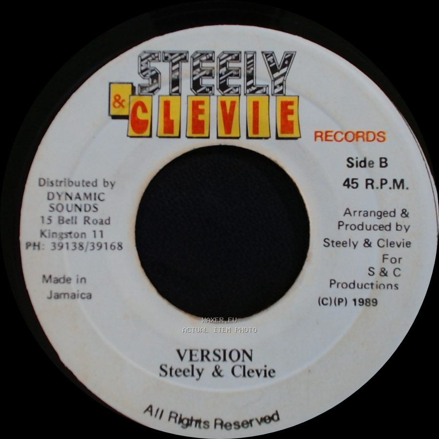 Foxy Brown / Steely & Clevie - Fast Car / Version side B
