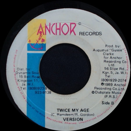 Krystal/Shabba Ranks - Twice My Age / Twice My Age side B