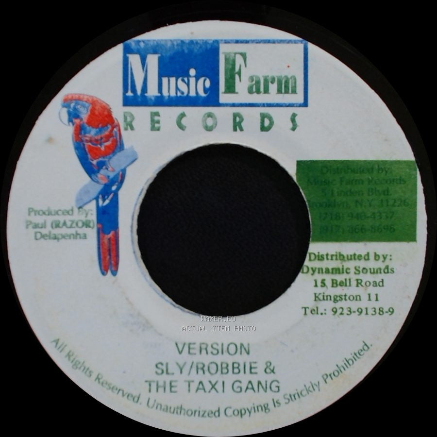 Lukie 'd' / Sly/Robbie & The Taxi Gang - I'll Be There / Version side B