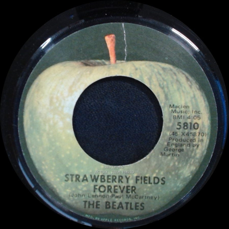 The Beatles - Strawberry Fields Forever / Penny Lane side A