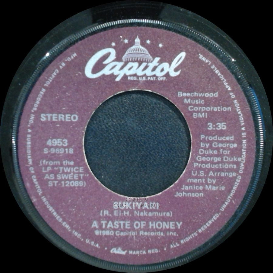 A Taste Of Honey - Don't You Lead Me On / Sukiyaki side B