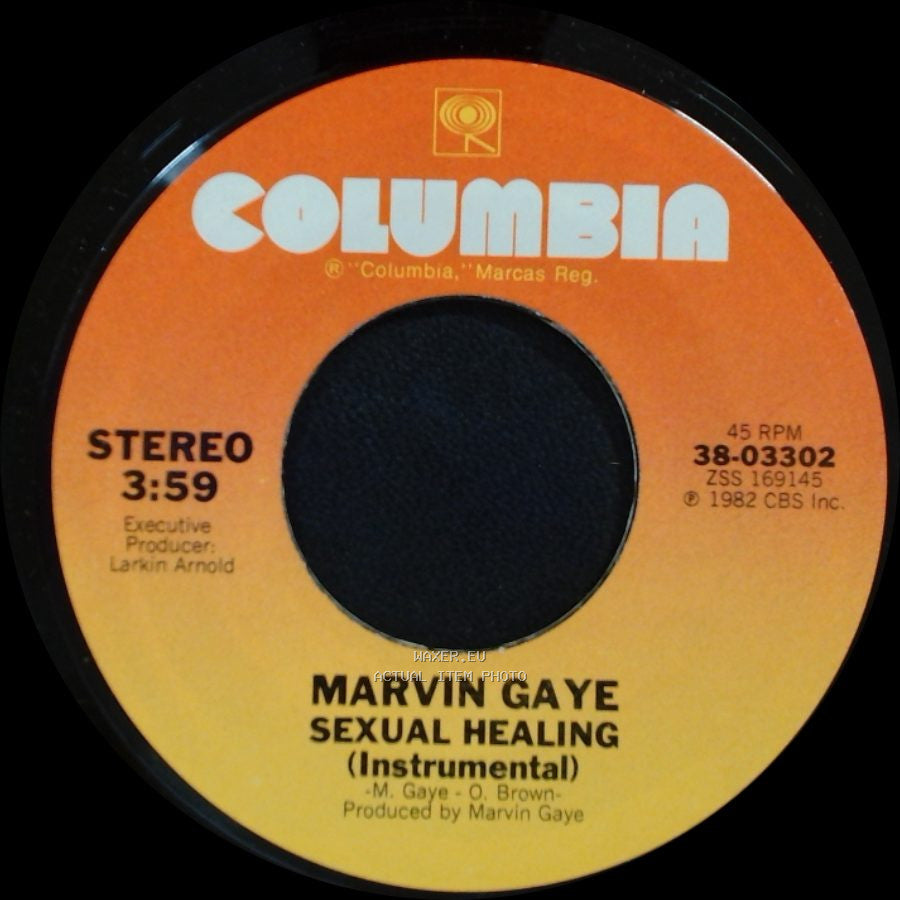 Marvin Gaye - Sexual Healing (Instrumental) / Sexual Healing side A