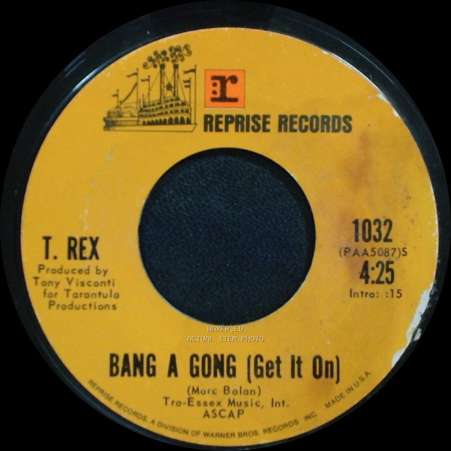 T. Rex - Raw Ramp / Bang A Gong (Get It On) side A