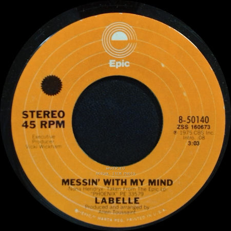 Labelle - Messin' With My Mind / Take The Night Off side A