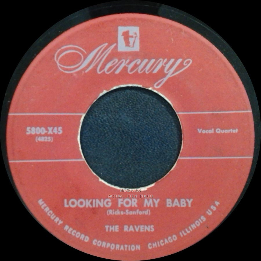 The Ravens - Begin The Beguine / Looking For My Baby side B