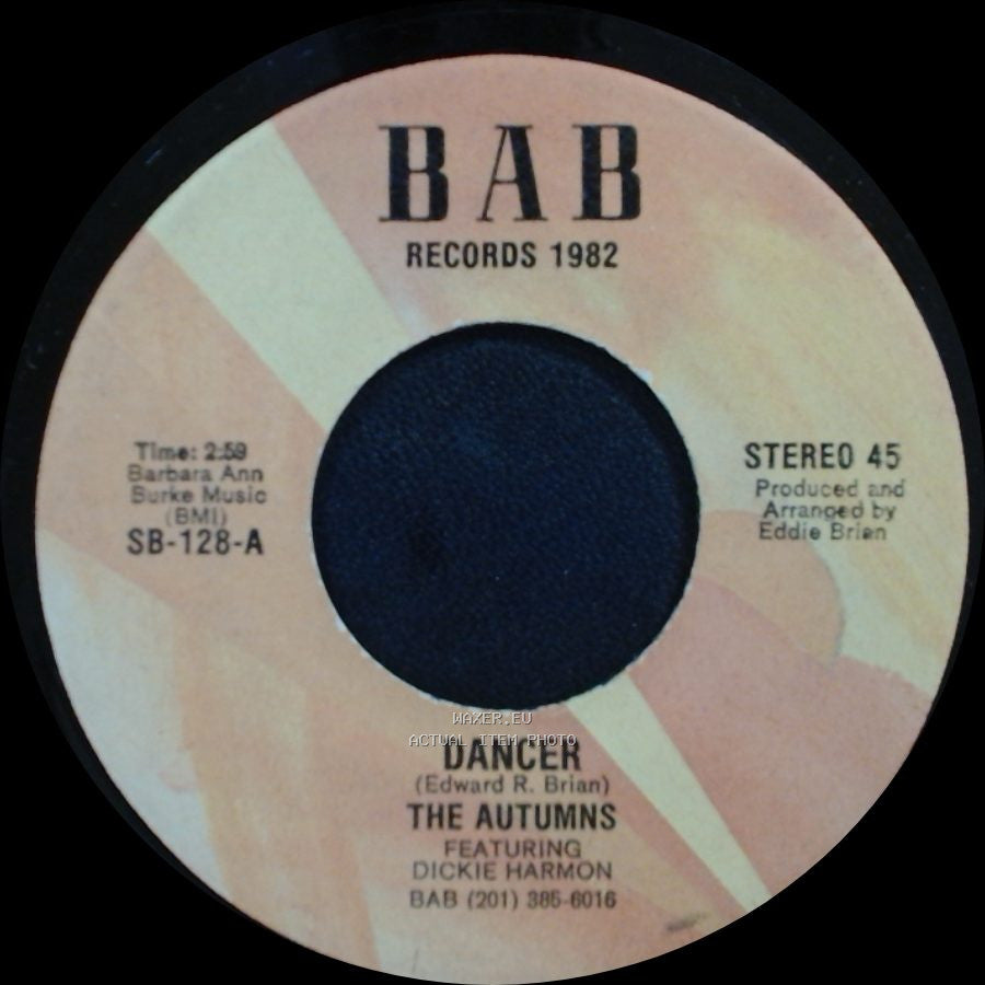 The Autumns - Dancer / Thank You Pretty Lady side A