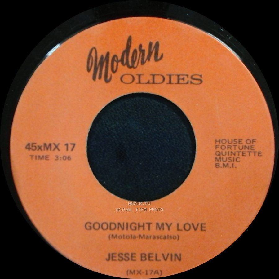 Jesse Belvin - Goodnight My Love / Don't Close The Door side A