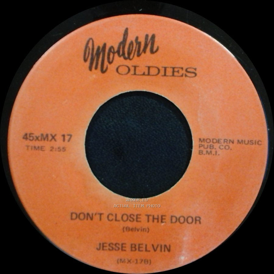 Jesse Belvin - Goodnight My Love / Don't Close The Door side B