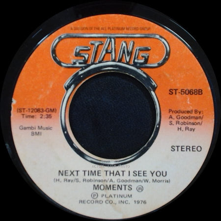 Moments - Next Time That I See You / With You side A