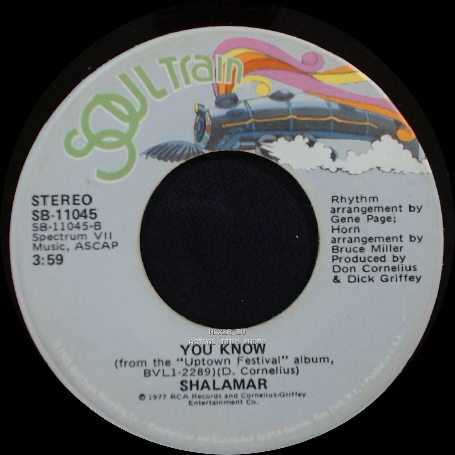 Shalamar - You Know / Ooh Baby Baby side A