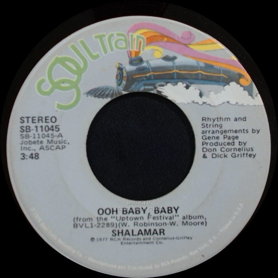Shalamar - You Know / Ooh Baby Baby side B