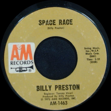 Billy Preston - We're Gonna Make It / Space Race side B