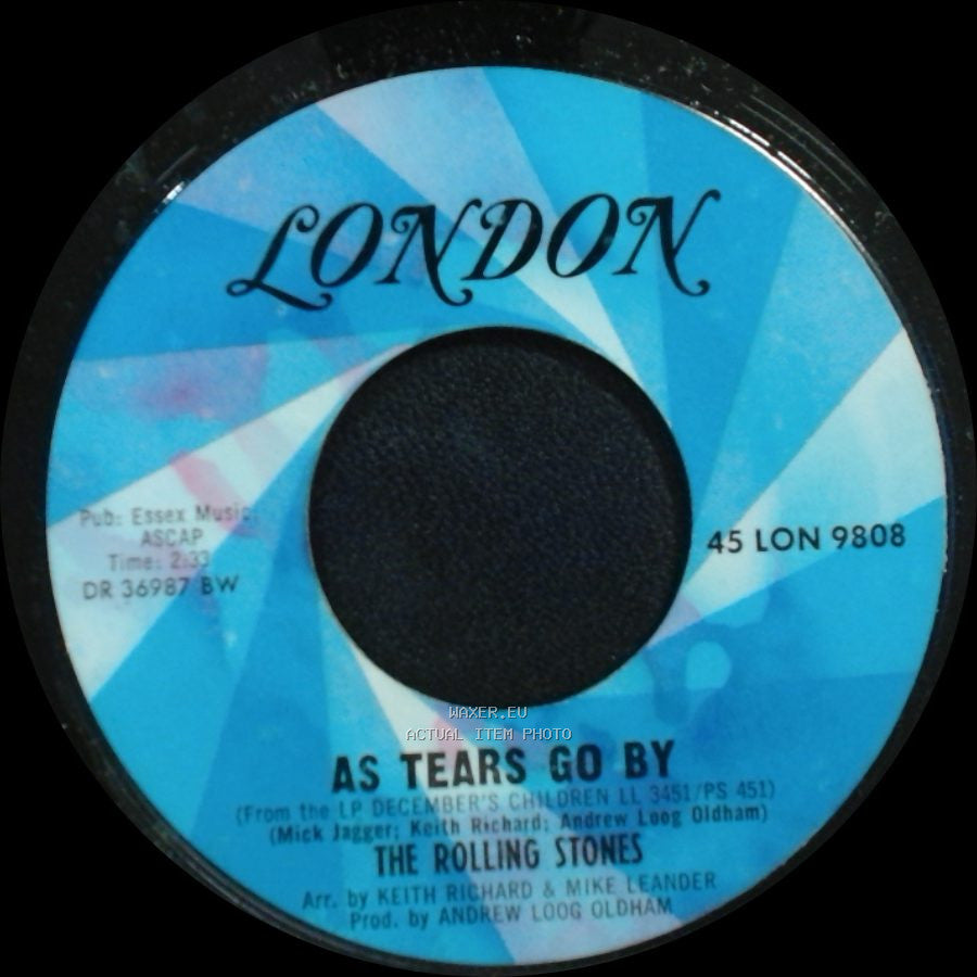 The Rolling Stones - As Tears Go By / Gotta Get Away side A