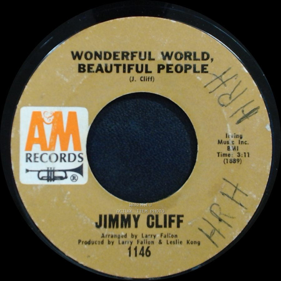 Jimmy Cliff - Waterfall / Wonderful World, Beautiful People side B