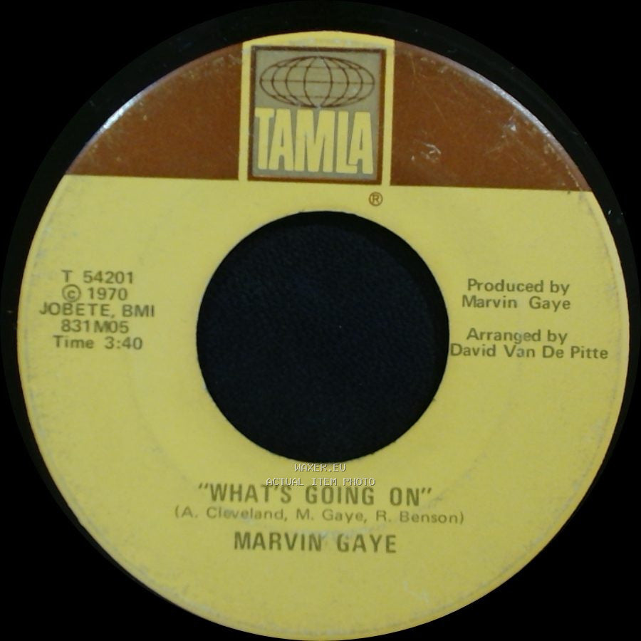 Marvin Gaye - What's Going On / God Is Love side A