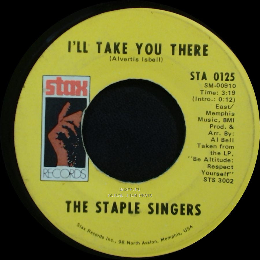 The Staple Singers - I'm Just Another Soldier / I'll Take You There side B