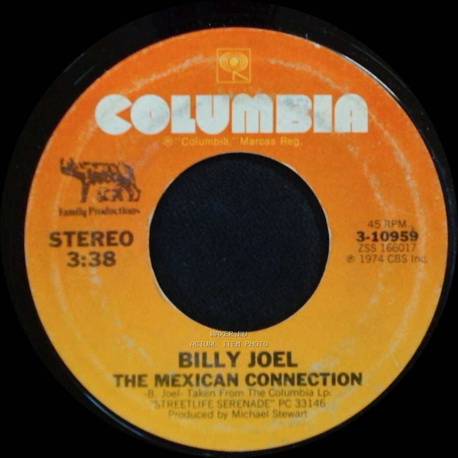 Billy Joel - The Mexican Connection / Honesty side A