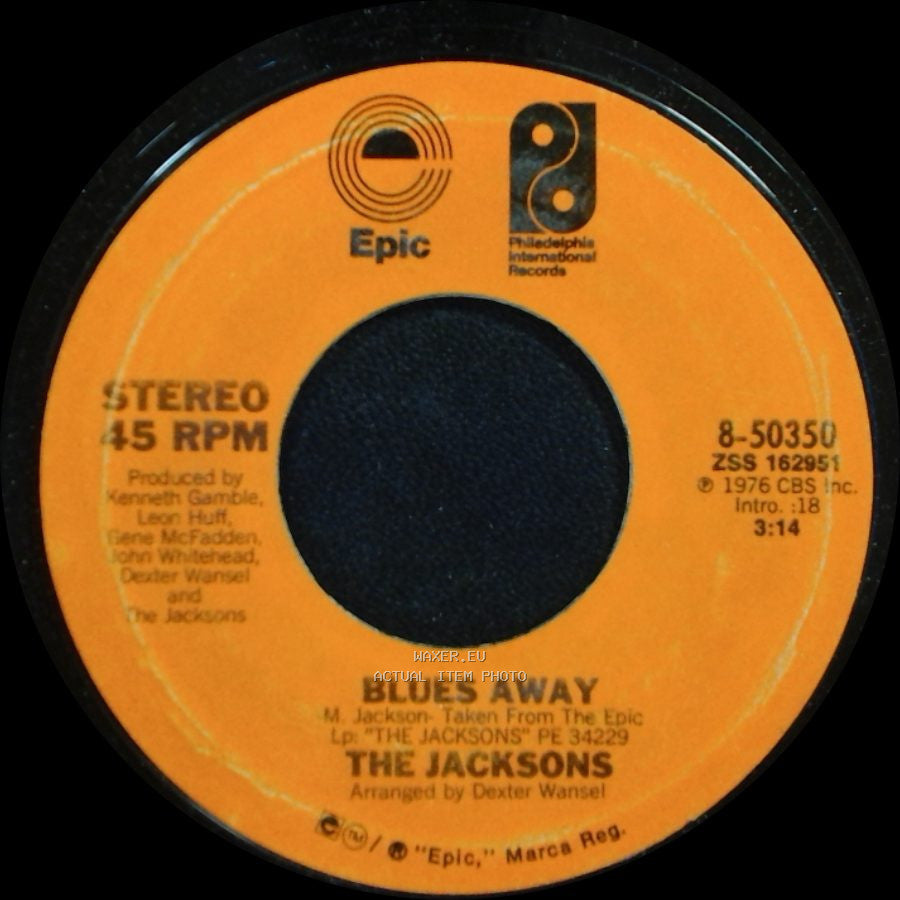 The Jacksons - Blues Away / Show You The Way To Go side A