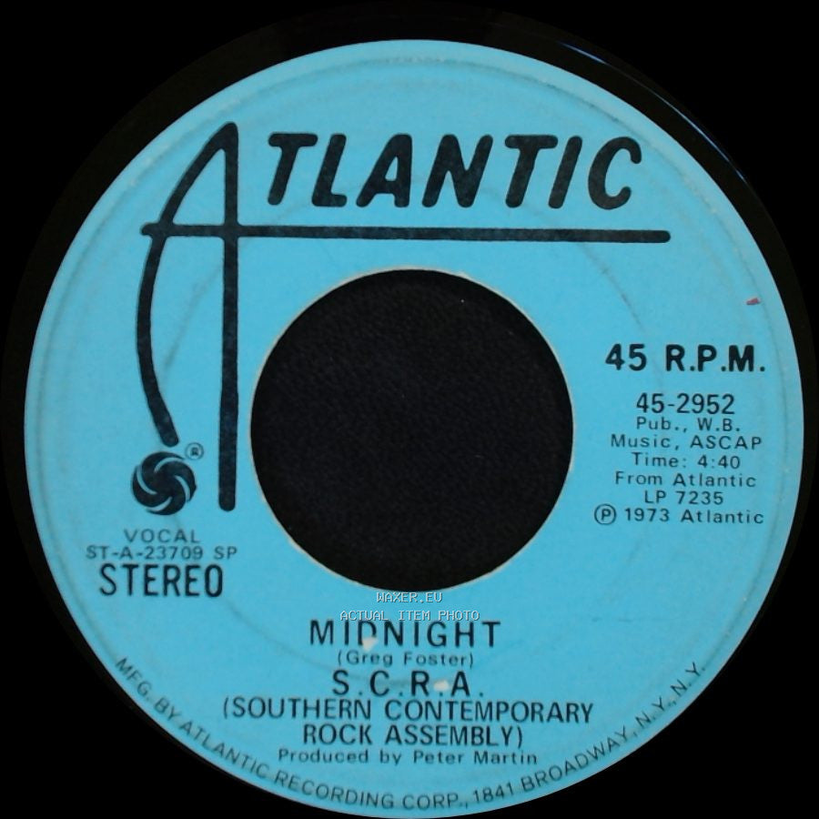 S.C.R.A. (Southern Contemporary Rock Assembly) - Midnight / Midnight side A