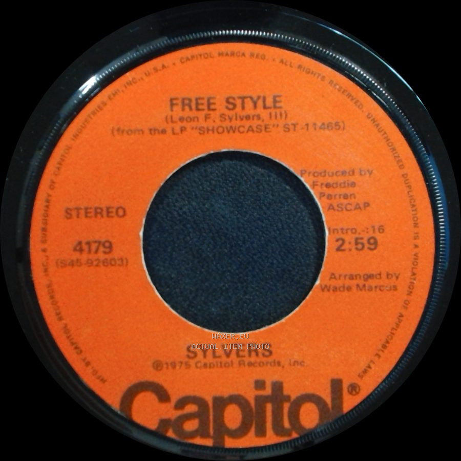 Sylvers - Boogie Fever / Free Style side B