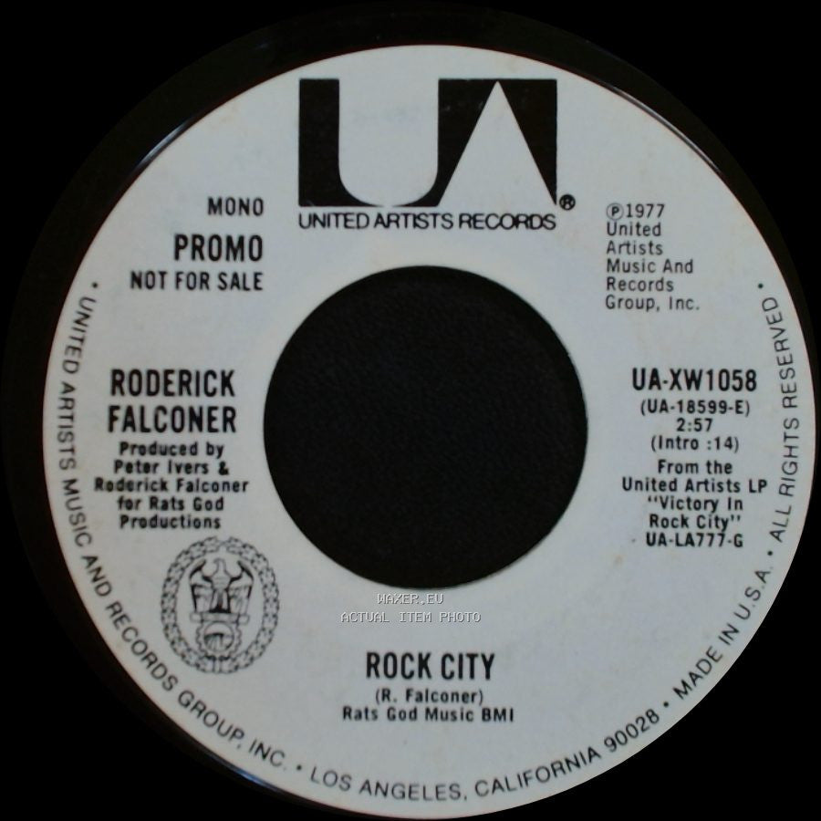 Roderick Falconer - Rock City / Rock City side A