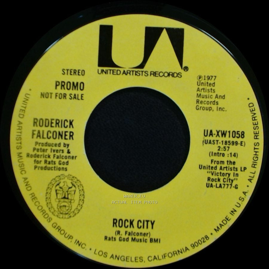 Roderick Falconer - Rock City / Rock City side B