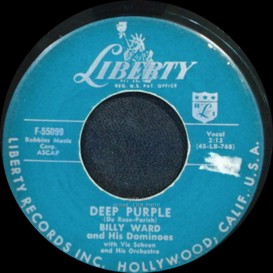 Billy Ward And His Dominoes - Deep Purple / Do It Again side A