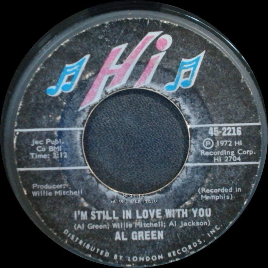 Al Green - I'm Still In Love With You / Old Time Lovin' side A