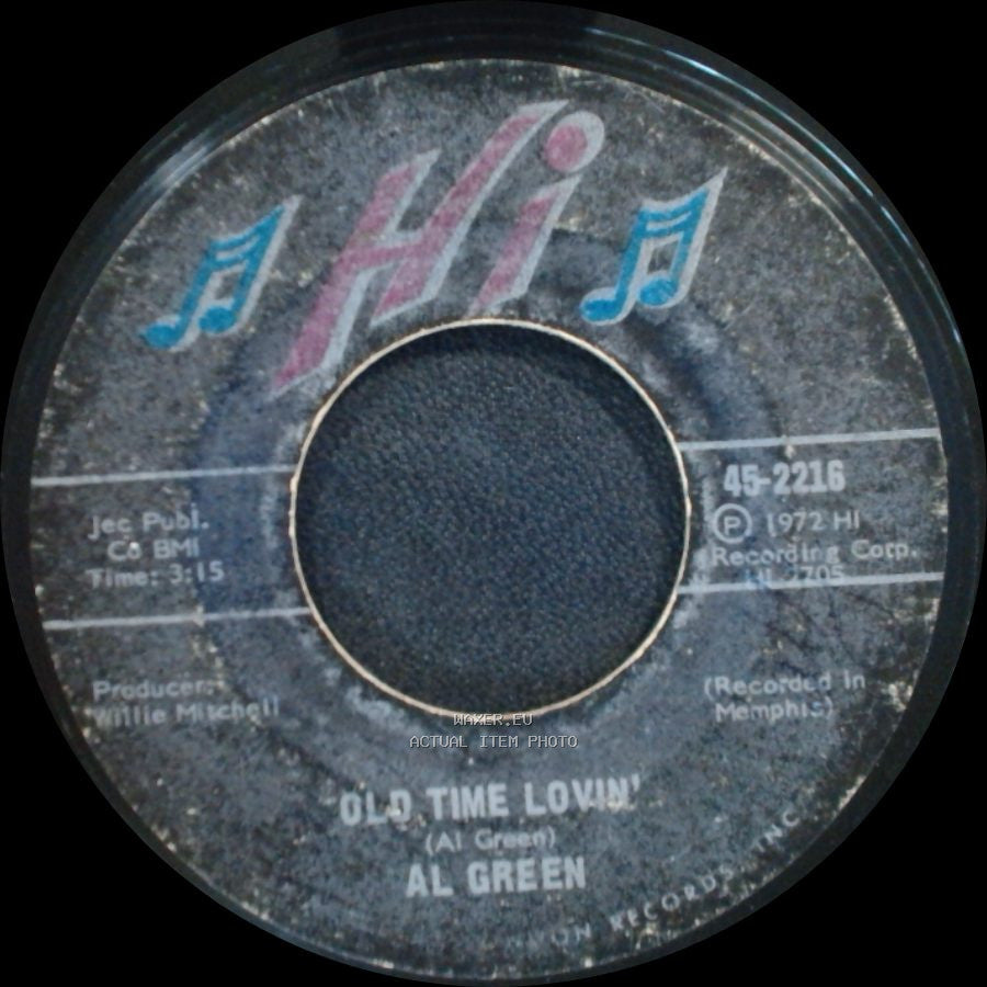 Al Green - I'm Still In Love With You / Old Time Lovin' side B