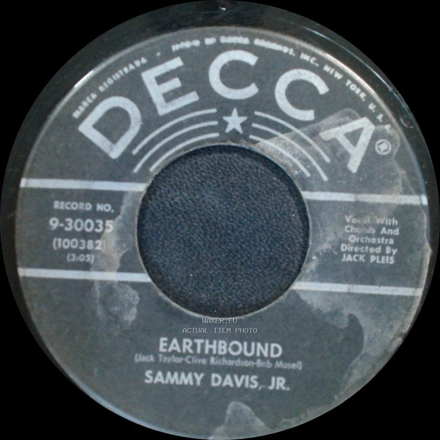 Sammy Davis, Jr. - Earthbound / Just One Of Those Things side A