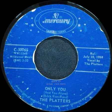 The Platters - Only You (And You Alone) / The Great Pretender side A