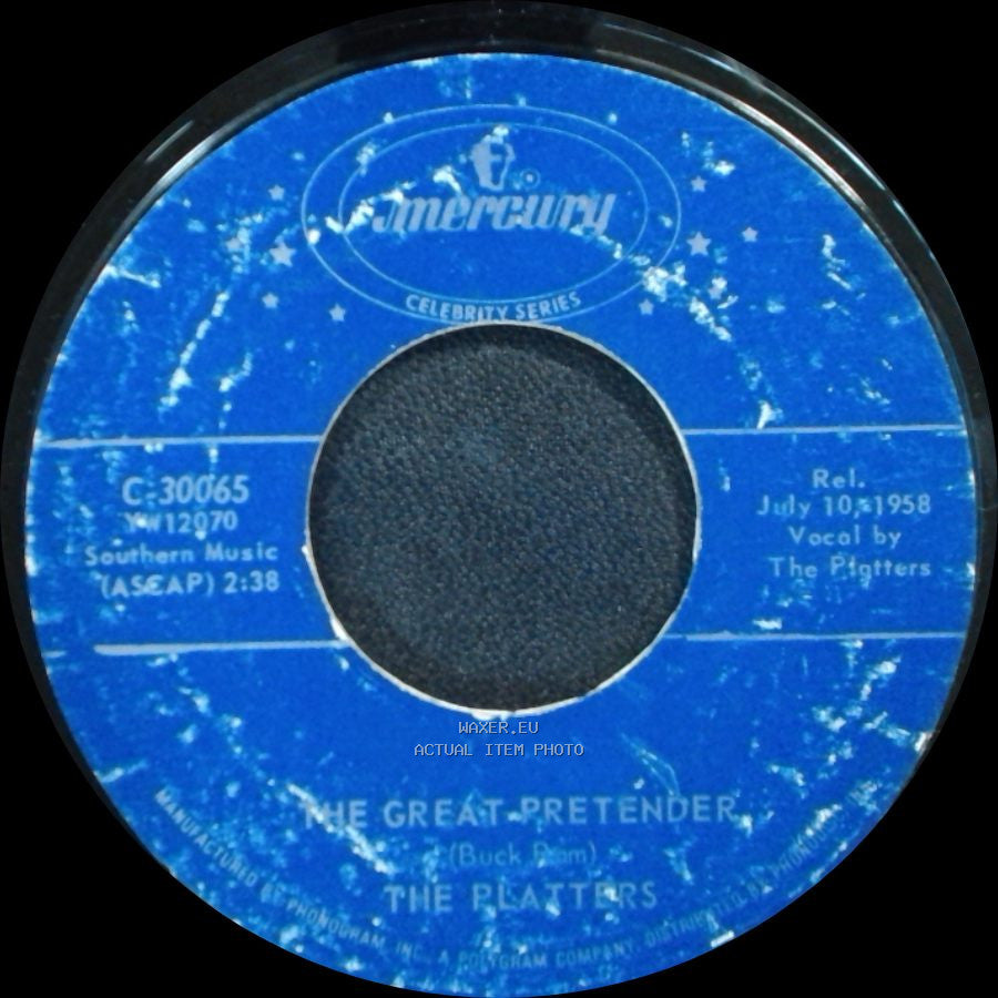 The Platters - Only You (And You Alone) / The Great Pretender side B