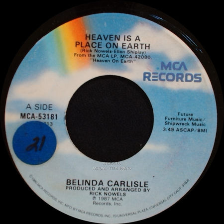 Belinda Carlisle - Heaven Is A Place On Earth / We Can Change side A
