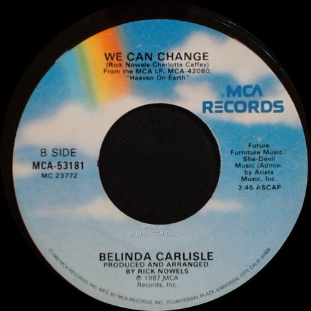 Belinda Carlisle - Heaven Is A Place On Earth / We Can Change side B